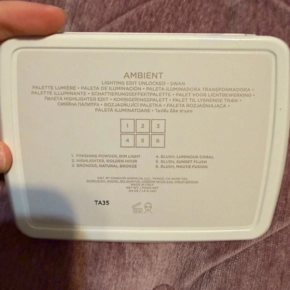 Hourglass swan palette - Picture 3 of 3